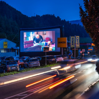 Drive-in kino v Dravogradu