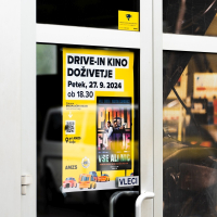 Drive-in kino pri AMZS Celje