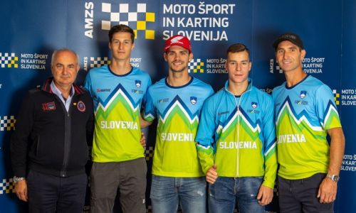 Novinarska konferenca AMZS z reprezentanco za Pokal narodov v motokrosu