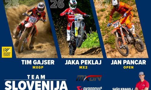 Slovenija v Anglijo po odmeven rezultat na Pokal narodov v motokrosu